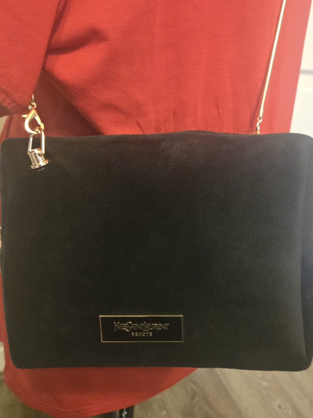 One Of A Kind Upcycled Using YSL Makeup Pouch